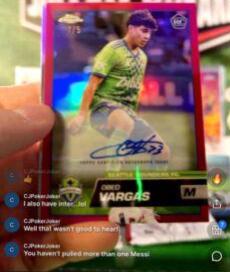 Obed Vargas [Autograph Red] #108