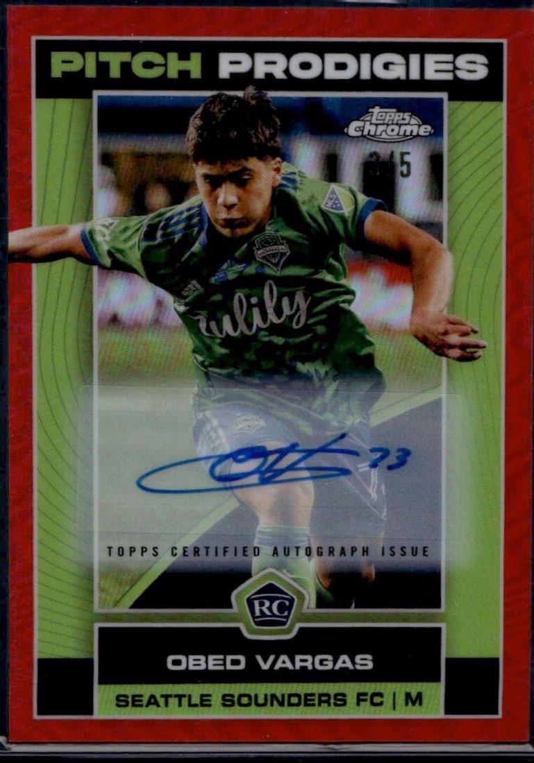 Obed Vargas [Autograph Red] #4