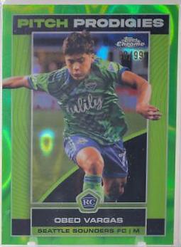 Obed Vargas [Neon Green Lava] #108