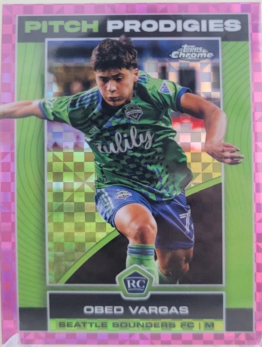 Obed Vargas [Pink Xfractor] #4