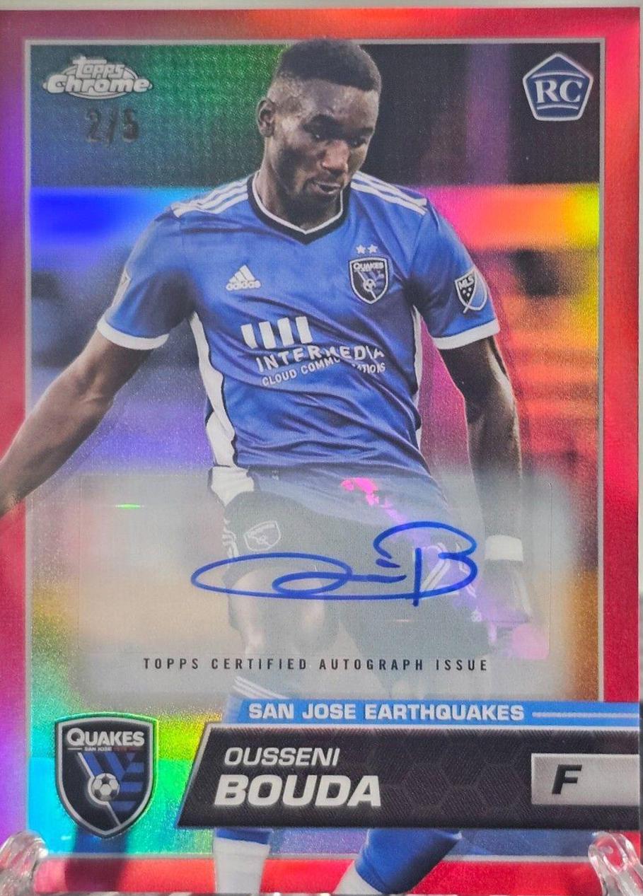 Ousseni Bouda [Autograph Red] #56