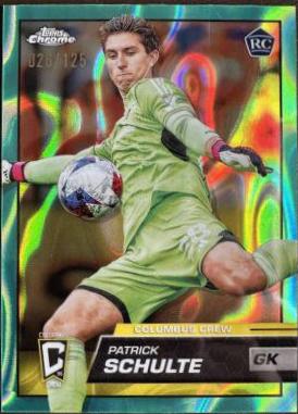 Patrick Schulte [Aqua Xfractor] #137