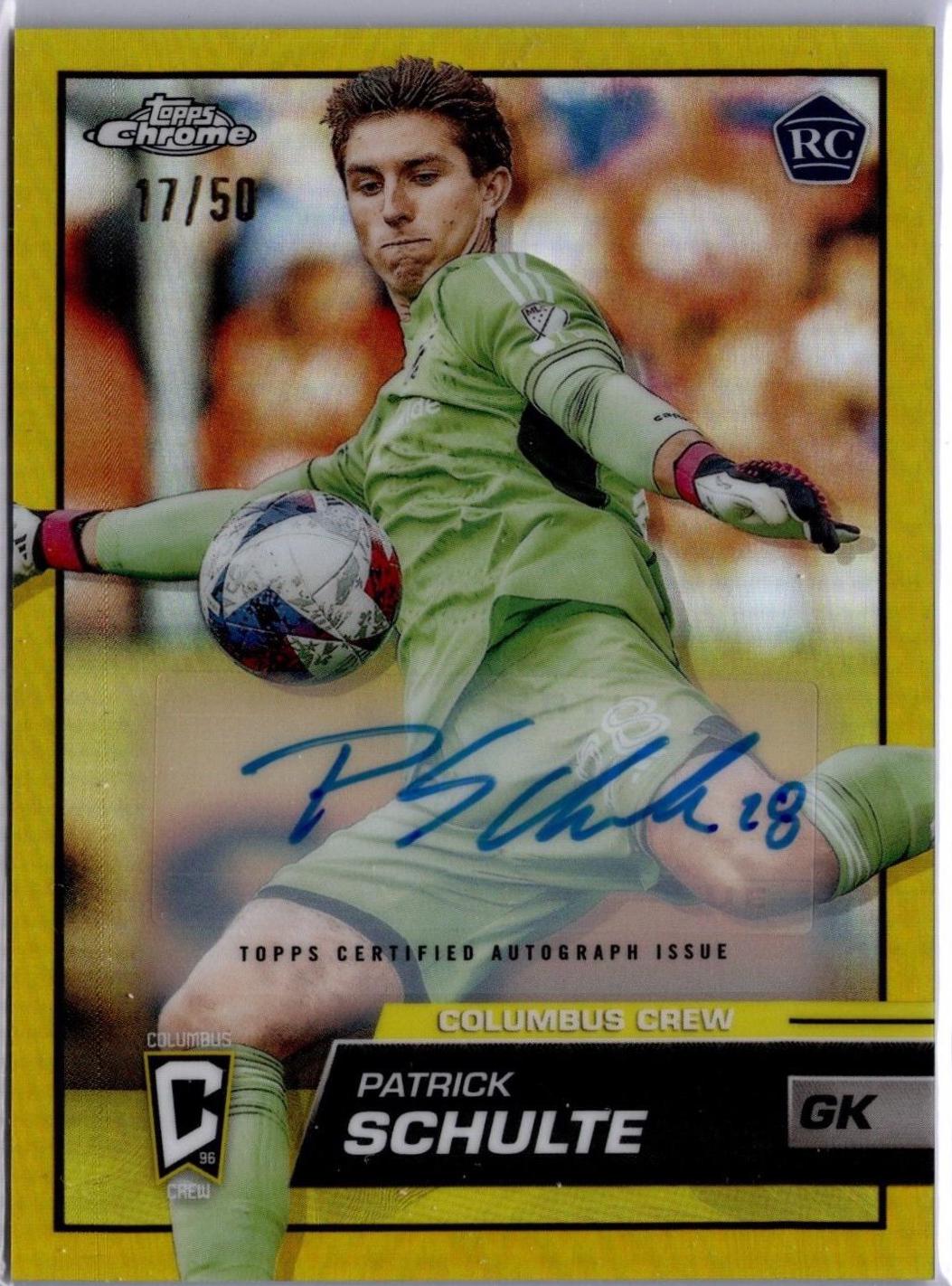 Patrick Schulte [Autograph Gold] #137