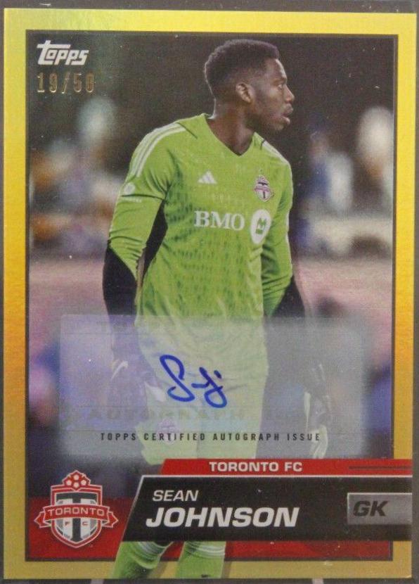 Sean Johnson [Autograph Gold] #110