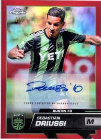 Sebastian Driussi [Autograph Red] #40