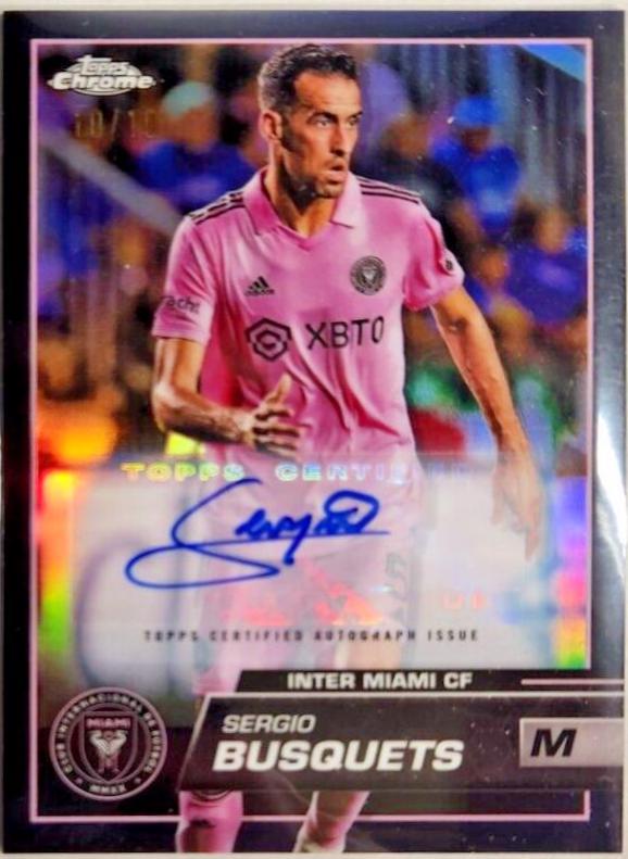 Sergio Busquets [Autograph Black] #116