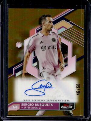 Sergio Busquets [Autograph Gold] #116