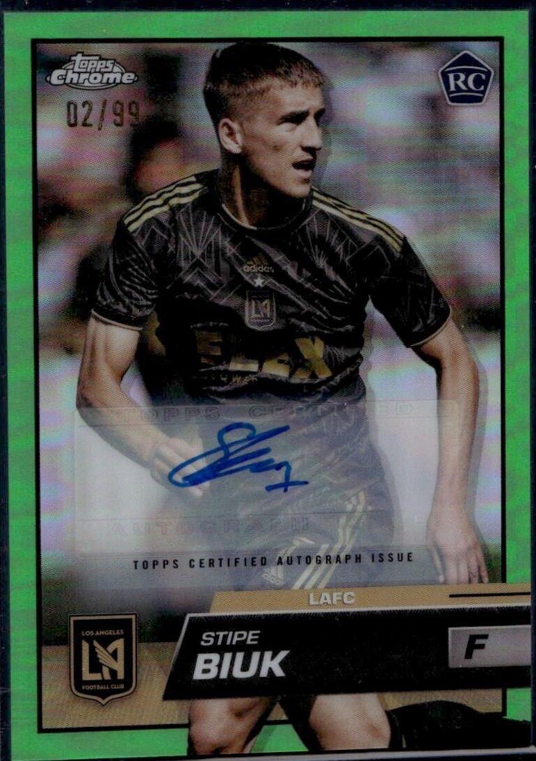 Stipe Biuk [Autograph Neon Green] #24