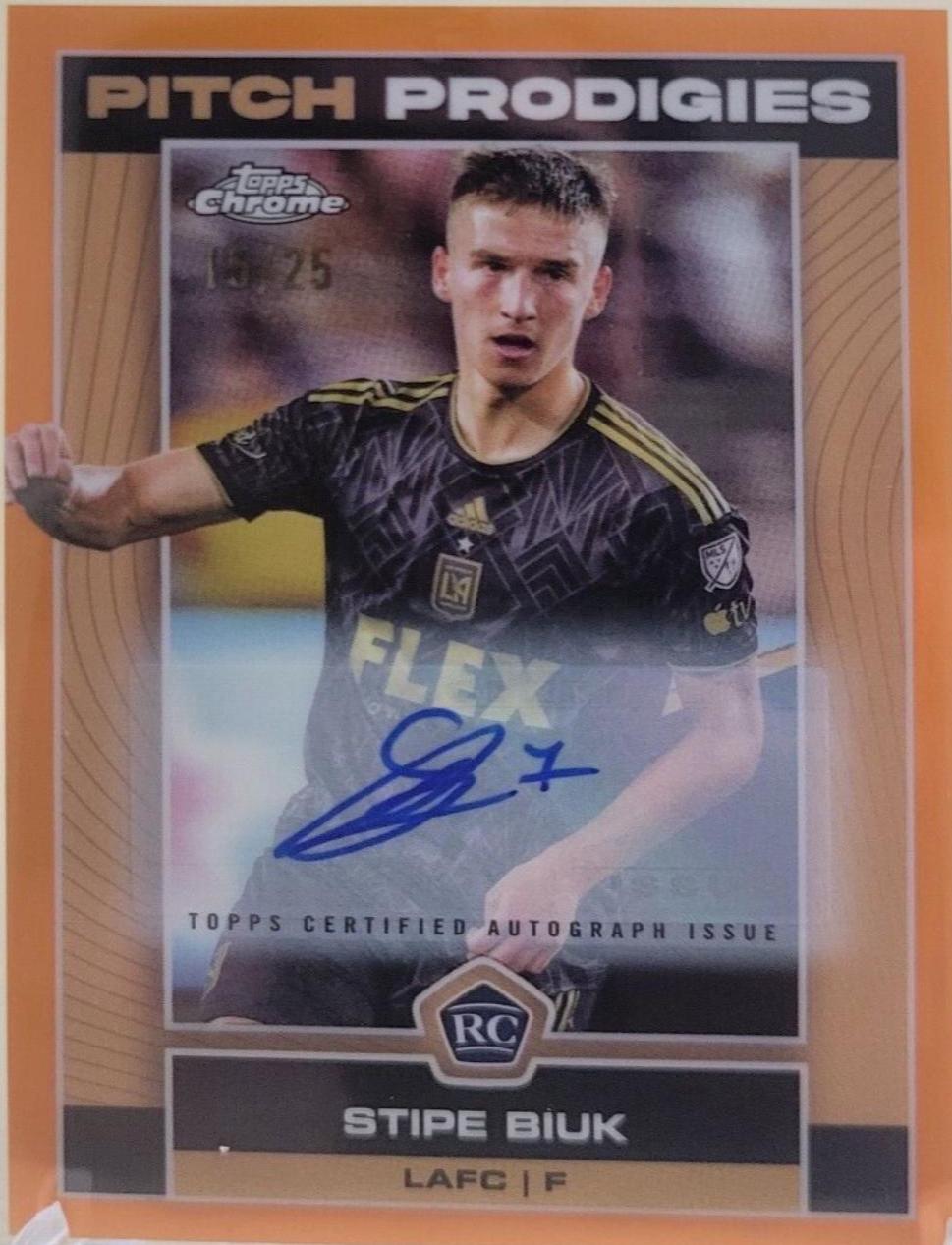 Stipe Biuk [Autograph Orange] #6