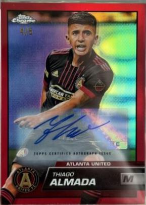 Thiago Almada [Autograph Red] #185