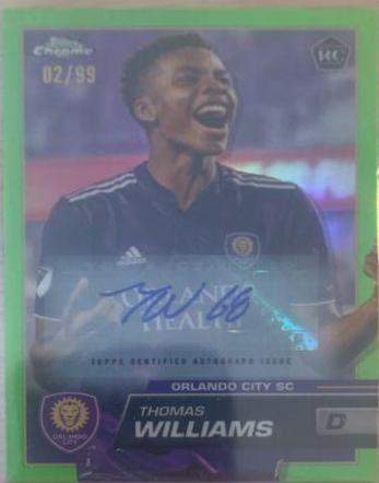 Thomas Williams [Autograph Neon Green] #87
