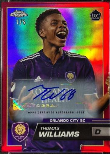 Thomas Williams [Autograph Red] #87