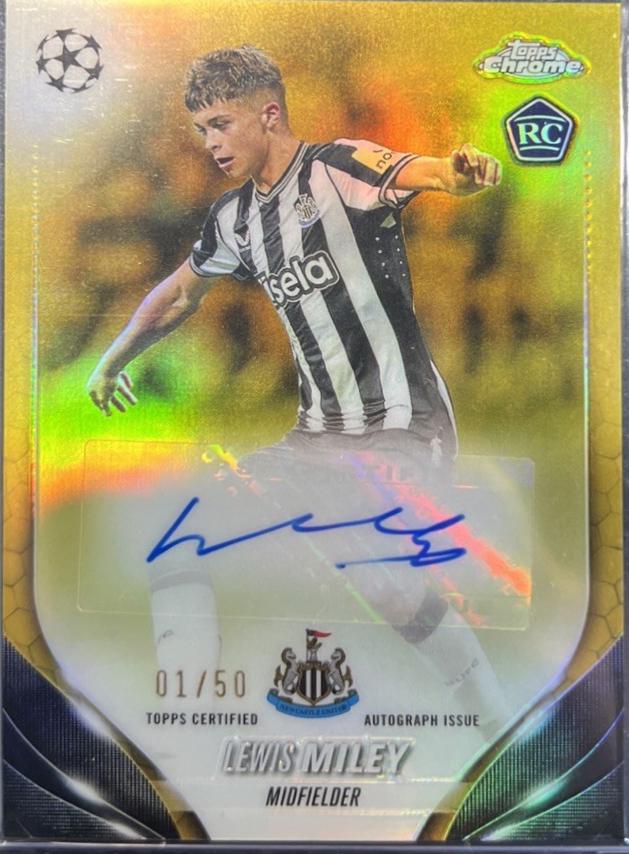 Lewis Miley [Gold Refractor] #CA-ML