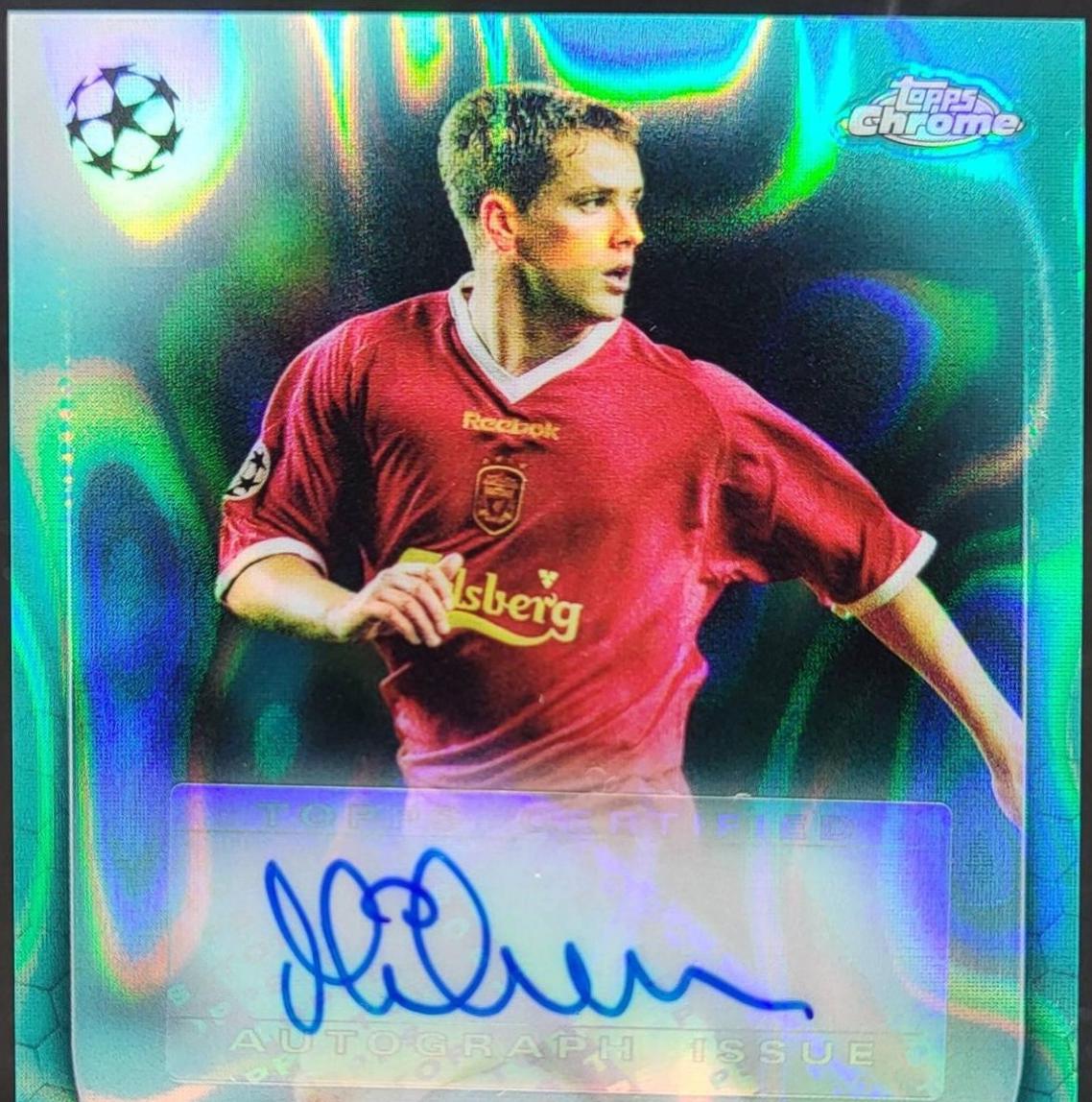 Michael Owen [Aqua Lava Refractor] #CA-MO