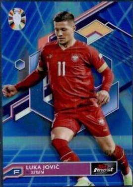 Luka Jovic [Blue Aqua Vaporwave Refractor] #35
