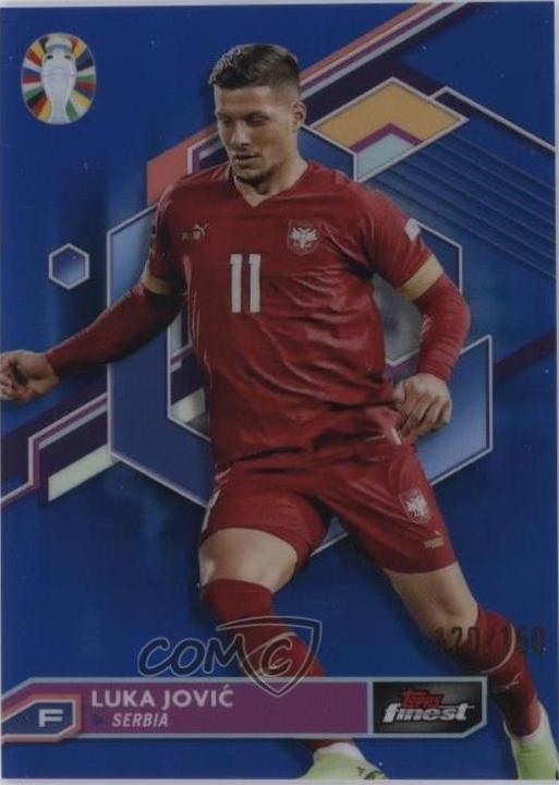 Luka Jovic [Blue Refractor] #35