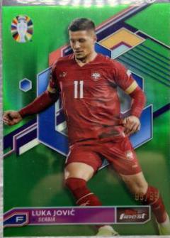 Luka Jovic [Green Refractor] #35