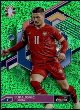 Luka Jovic [Green Speckle Refractor] #35