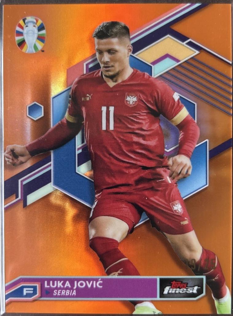 Luka Jovic [Orange Refractor] #35