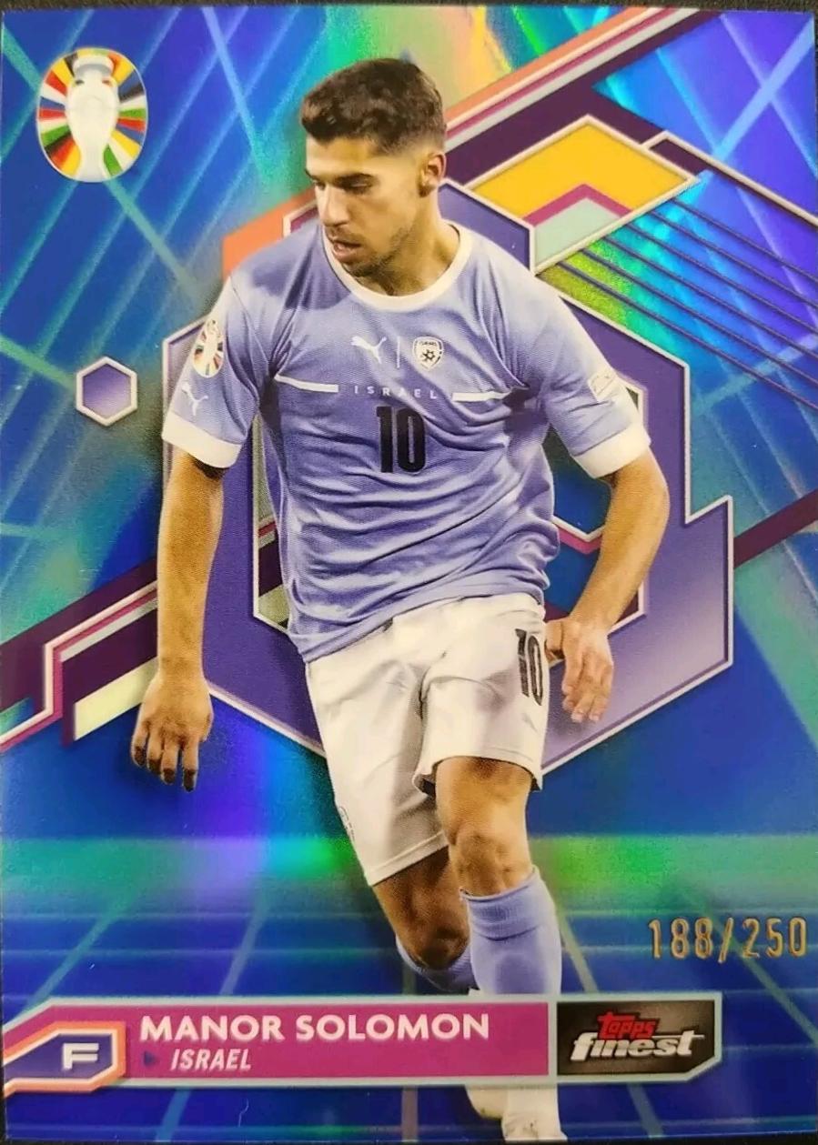 Manor Solomon [Blue Aqua Vaporwave Refractor] #42