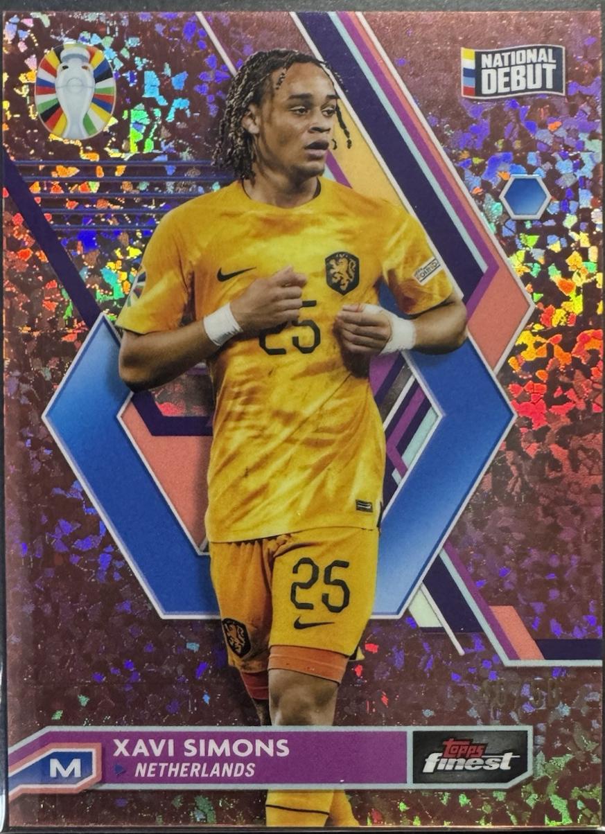 Xavi Simons [Rose Gold Mini-Diamonds Refractor] #50