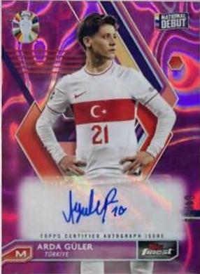 Arda Guler [Fuchsia Lava Refractor] #BCA-AG