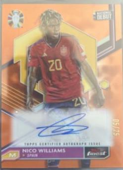 Nico Williams [Orange Refractor] #BCA-NW