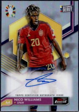 Nico Williams [Red Wave Refractor] #BCA-NW