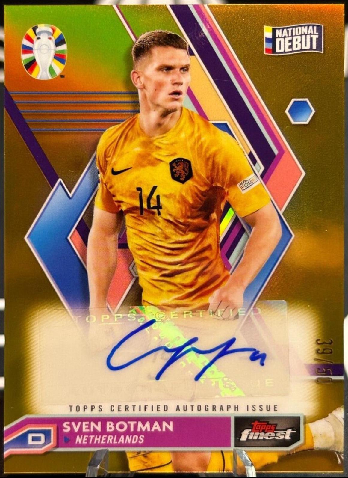 Sven Botman [Gold Refractor] #BCA-SB