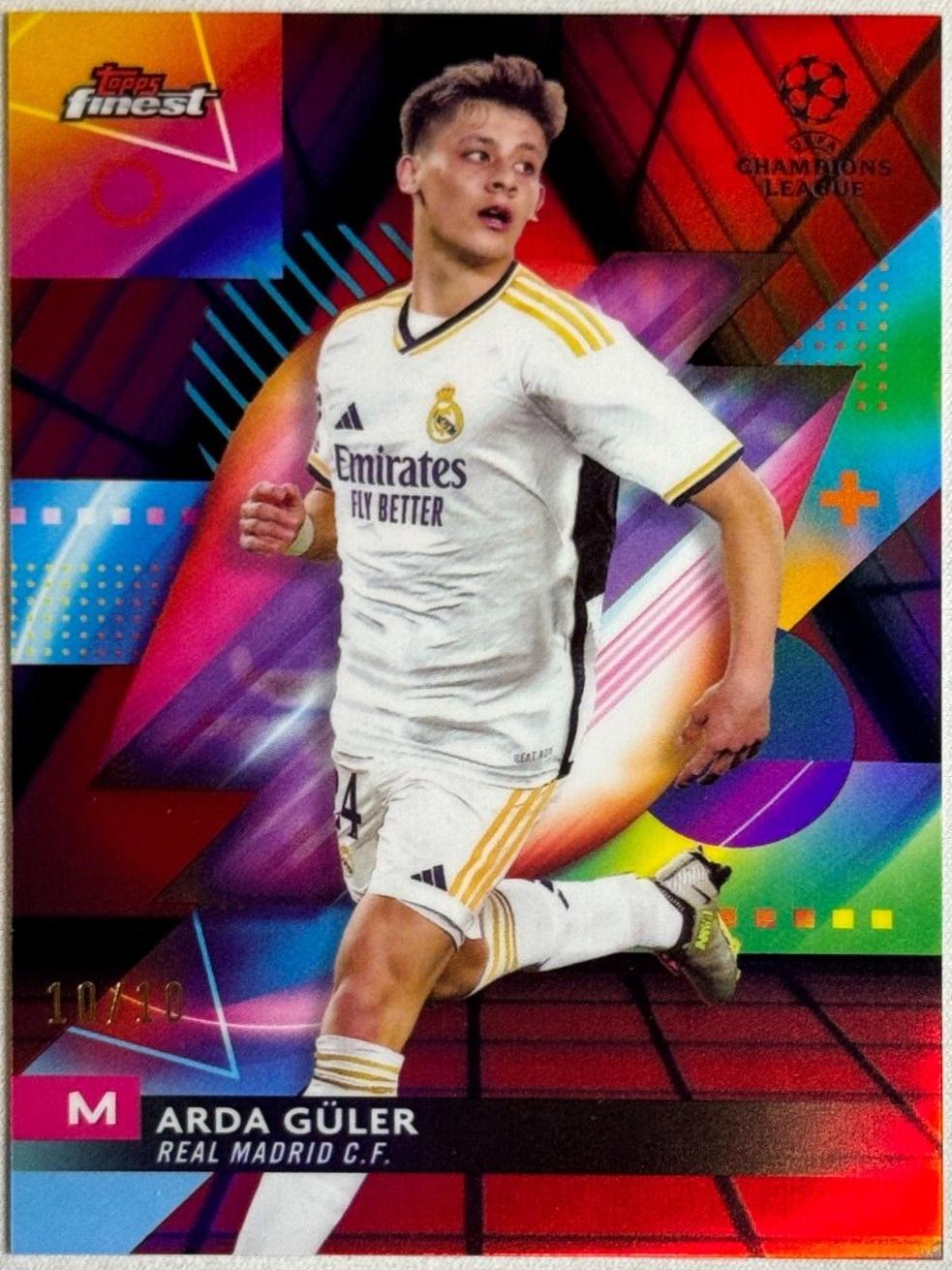 Arda Guler [Red Black VaporWave Refractor] #37