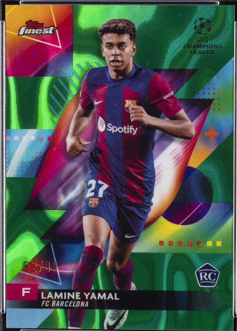 Lamine Yamal [Green Lava Refractor] #50