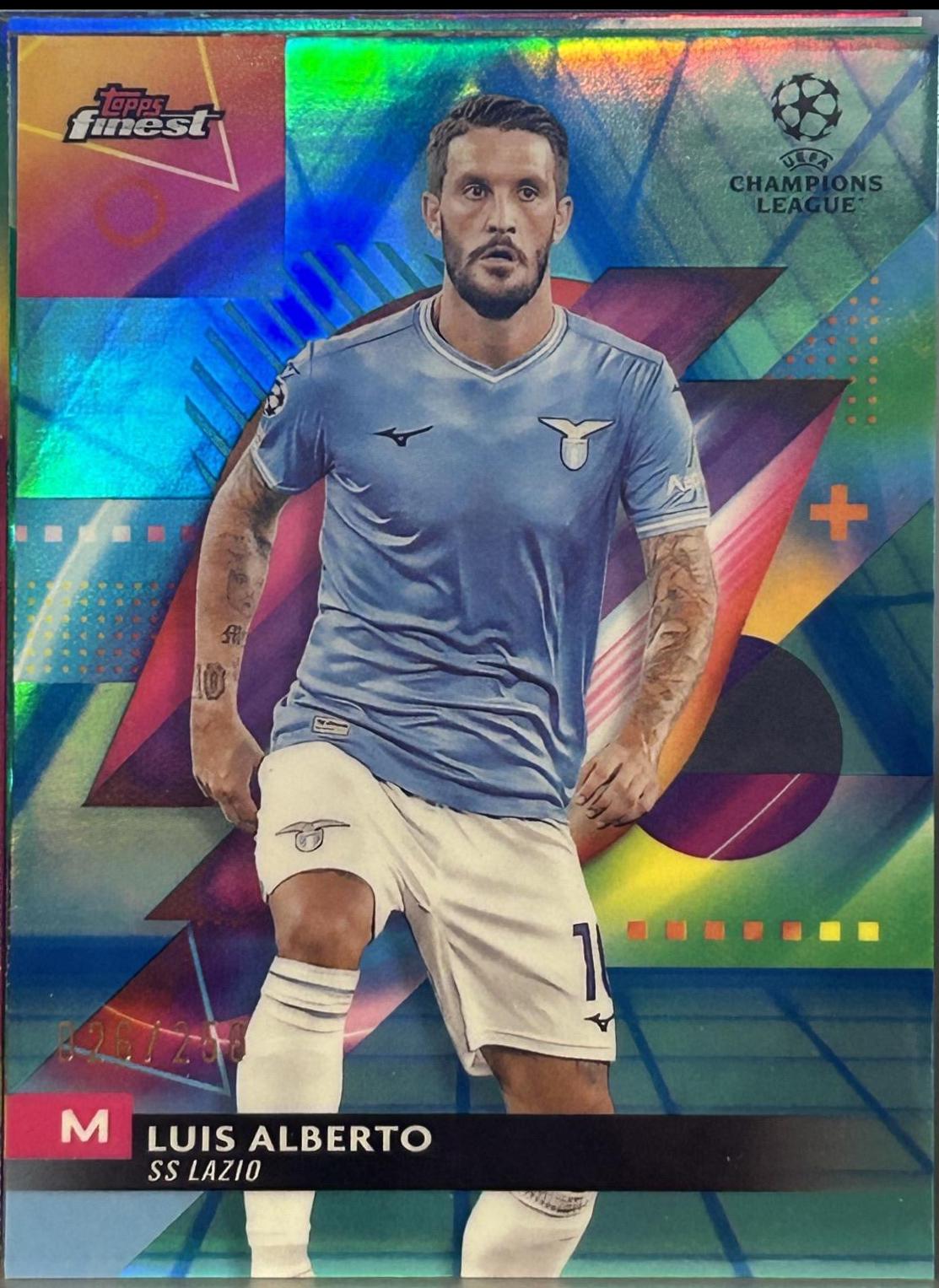 Luis Alberto [Blue Refractor] #97