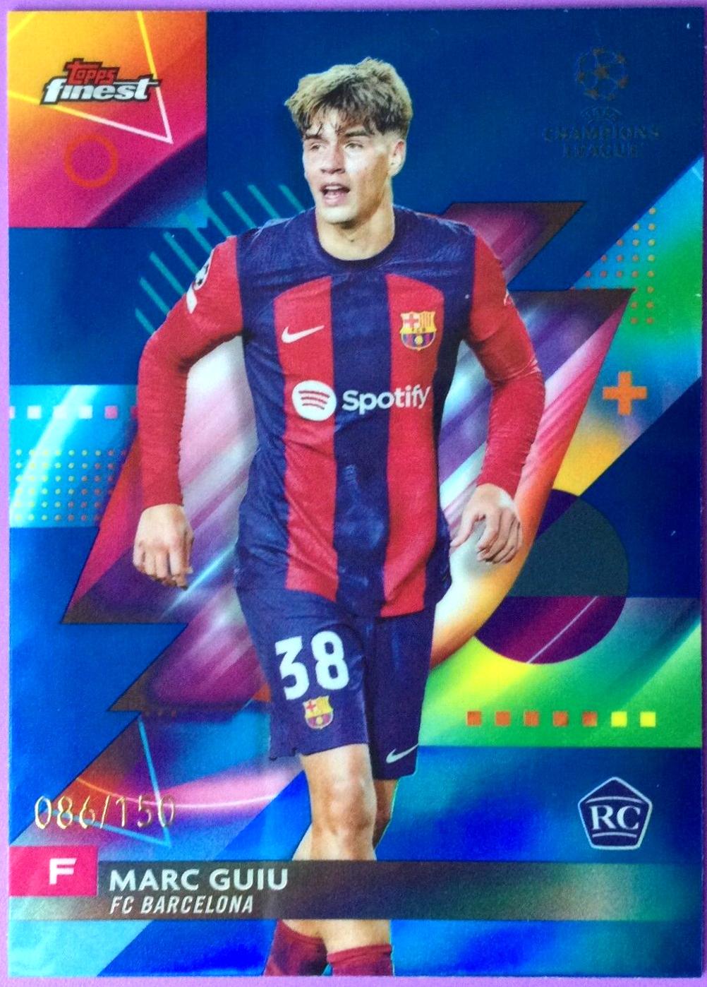 Marc Guiu [Blue Refractor] #68