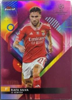 Rafa Silva [Purple Pink VaporWave Refractor] #40
