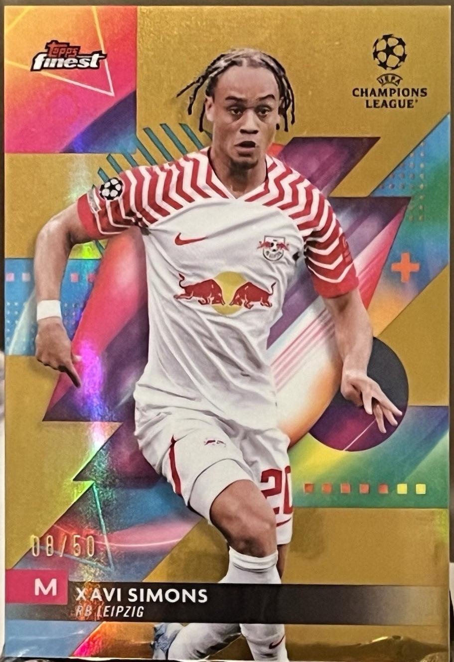 Xavi Simons [Gold Refractor] #142