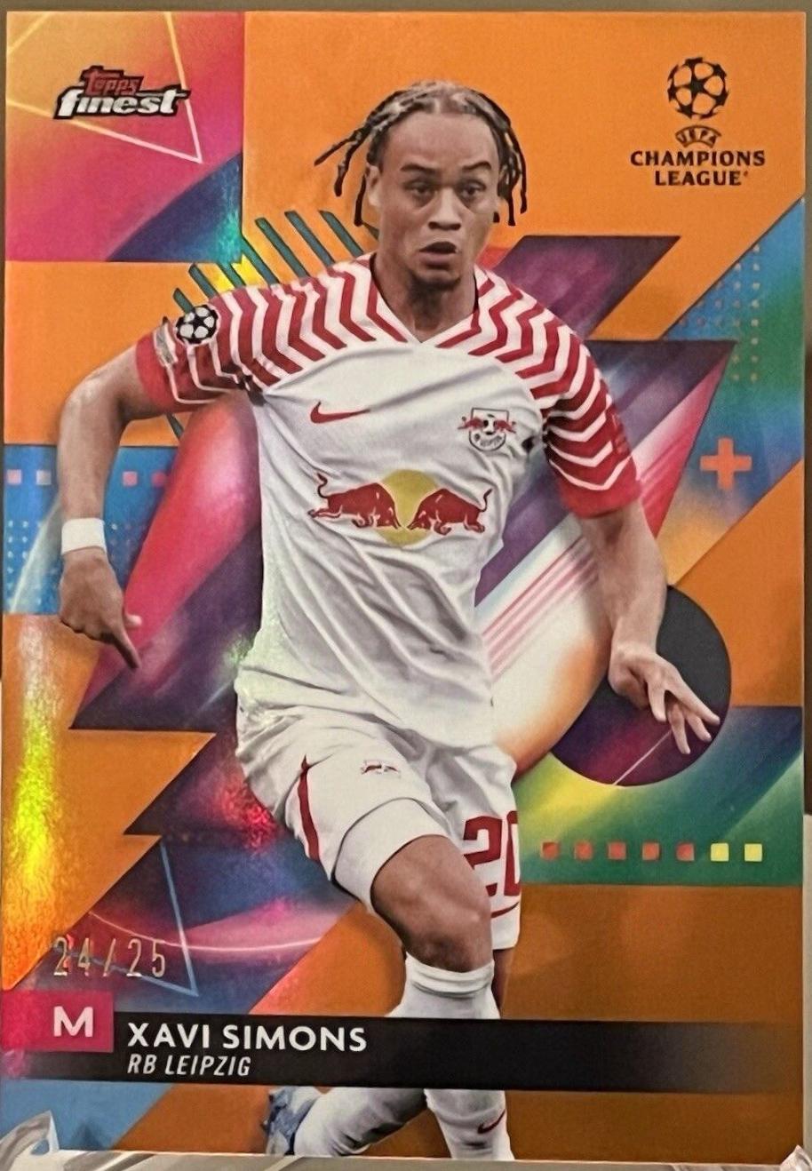 Xavi Simons [Orange Refractor] #142