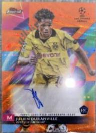 Julien Duranville [Orange Wave Refractor] #A-JD