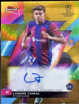 Lamine Yamal [Gold Refractor] #A-LY