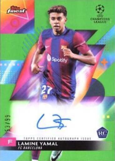 Lamine Yamal [Neon Green Refractor] #A-LY
