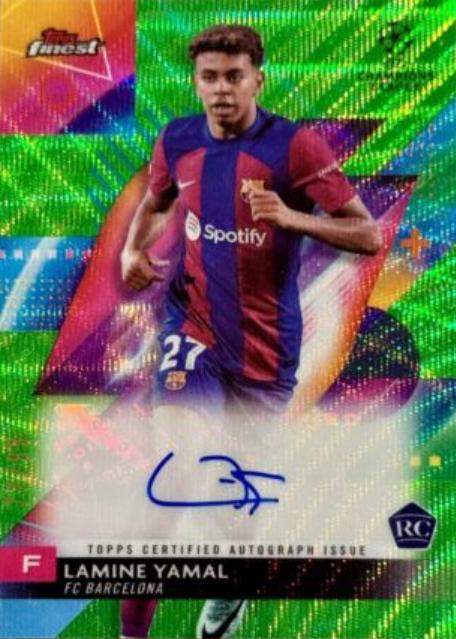 Lamine Yamal [Neon Green Wave Refractor] #A-LY