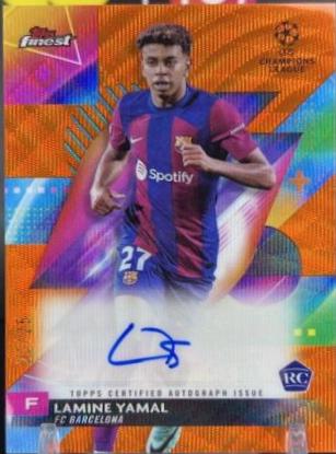Lamine Yamal [Orange Refractor] #A-LY