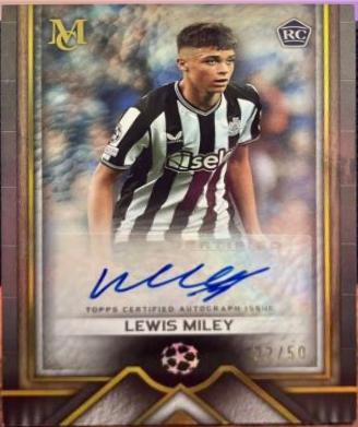 Lewis Miley [Gold Refractor] #A-LW