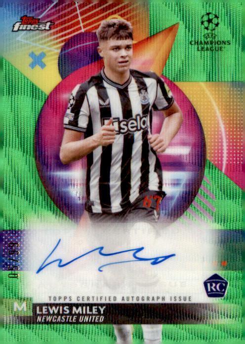 Lewis Miley [Neon Green Wave Refractor] #A-LW