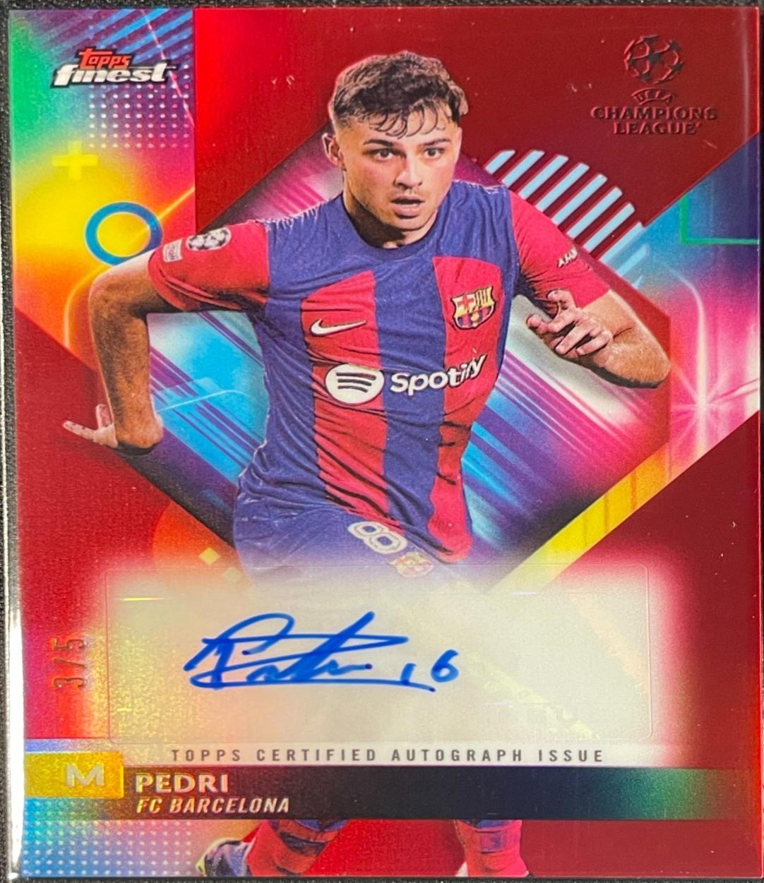 Pedri [Red Refractor] #A-PI