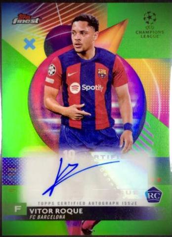 Vitor Roque [Neon Green Refractor] #A-VR