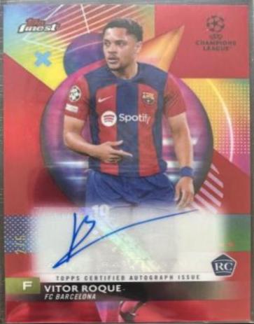 Vitor Roque [Red Refractor] #A-VR