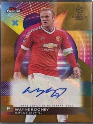 Wayne Rooney [Gold Refractor] #A-WR