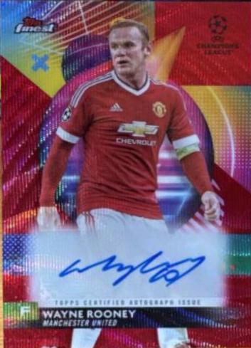 Wayne Rooney [Red Refractor] #A-WR