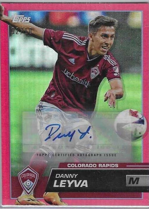 Danny Leyva [Autograph Red] #97