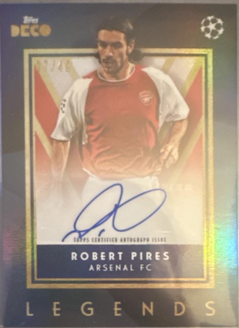 Robert Pires [Green Autograph]